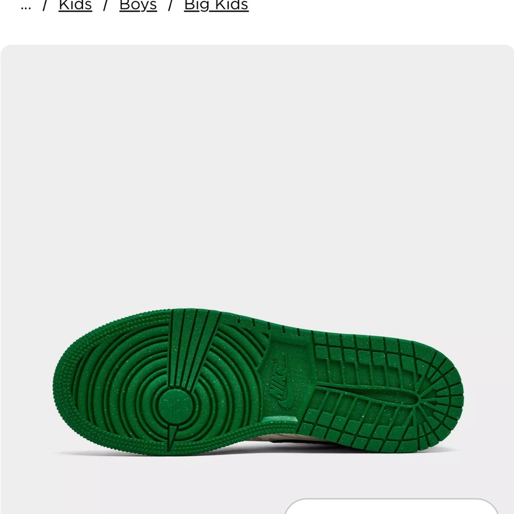 Nike Air Jordan 1 Mid SE Pine Green and Black NWT - Picture 6 of 12
